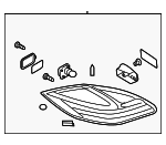 97063143605 - Unclassified: Tail Lamp Assembly for Porsche: Panamera Image