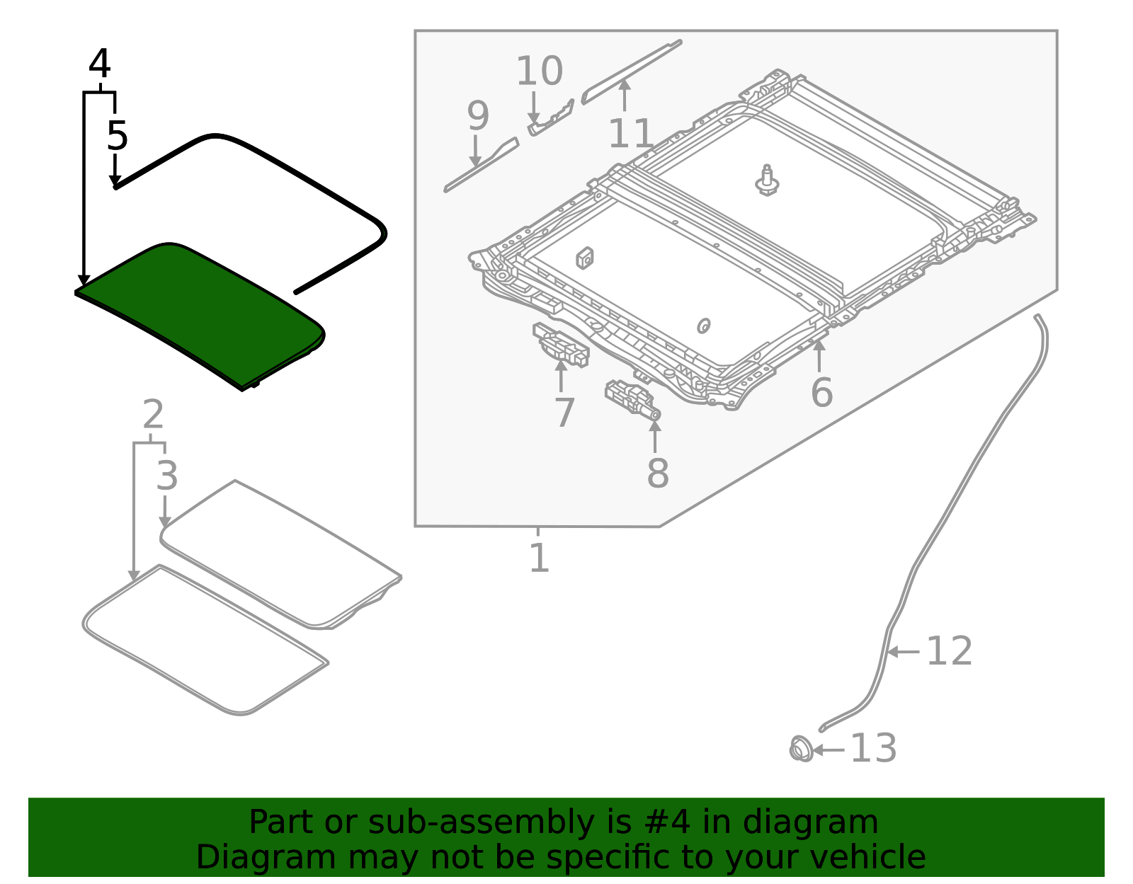 KAAB-69-810 - Sunroof Glass - 2024-2025 Mazda | Mazda Swag
