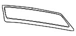 68303344AD - Body: Back Glass for Mopar Image
