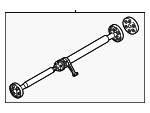 5N0521101N - Universals &amp; Rear Axle: Drive Shaft for Audi: Q3, Q3 Quattro Image