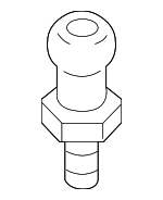 6A103951A - Engine: Engine Cover Stud for Volkswagen: Jetta Image