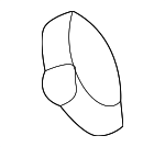 31141D2000 - Fuel System: Protector Clamp for Genesis: G80, G90 | Hyundai: Genesis, Genesis Coupe, Sonata Image