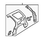 ECY170100C - Body: Inner Panel Assembly for Mazda: Tribute Image