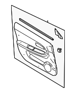 94232FE850OE - : Door Trim Panel for Subaru: Impreza Image