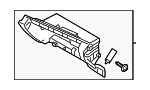 84540D5100BGH - : Glove Box Frame for Kia: Optima Image
