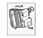 7P0129607E - Engine: Air Cleaner Assembly for Volkswagen Image