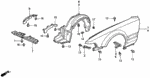 90106SM5A00 - Body/Air Conditioning: BOLT-WASHER (6X16) for Acura Image