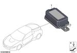 61357928663 - Vehicle Electrical System: Receiver Radio Remote Control for BMW Image