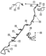 4779114AA - : Brake Tube Junction Block, Without Abs for Mopar Image