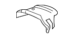 6L2Z9H475AA - Exhaust: Muffler Shield for Ford: Explorer, Explorer Sport Trac Image