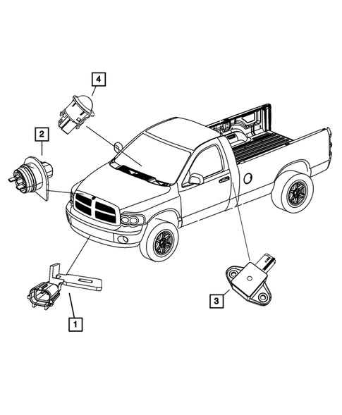 Sensors for 2010 Dodge Ram 3500 #5