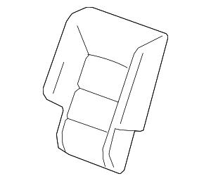 84364424 - : Part# 84364424 Seat Back Cover for GMC: Terrain Image
