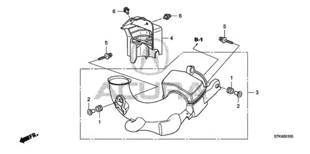 Air Intake Cover for 2009 Acura RDX #0