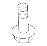 9YA110607 - Body: Air Deflector Rear Bolt for Mazda: 3, 6, CX-3, CX-30, CX-50, CX-7, CX-70, CX-9, CX-90, MX-30 EV, MX-5 Miata, Protege, Protege5 Image
