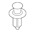 GD7A50EA1 - Body: Bumper Cover Fastener for Mazda: 2, 3, 5, 6, CX-3, CX-30, CX-5, CX-50, CX-7, CX-70, CX-9, CX-90, Millenia, MPV, MX-30 EV, MX-5 Miata, Protege, Protege5, RX-8 Image