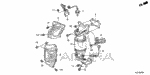 90001RNAA00 - Engine: BOLT, FLANGE (8X27) for Acura Image