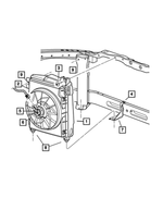 5072993AC - Air Conditioning &amp; Heater: A/c Condenser for Mopar Image