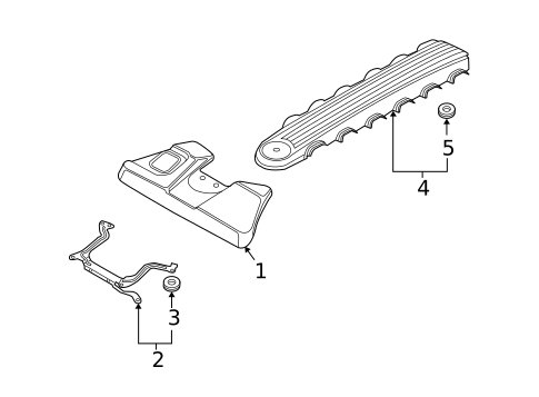 Engine Appearance Cover for 2007 BMW 760Li #0
