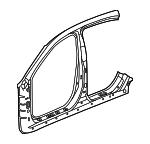 4635TY2A91ZZ - Body: Aperture Panel for Acura Image