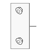 MU000763 - Suspension: Lower Control Arm Nut for Mitsubishi Image