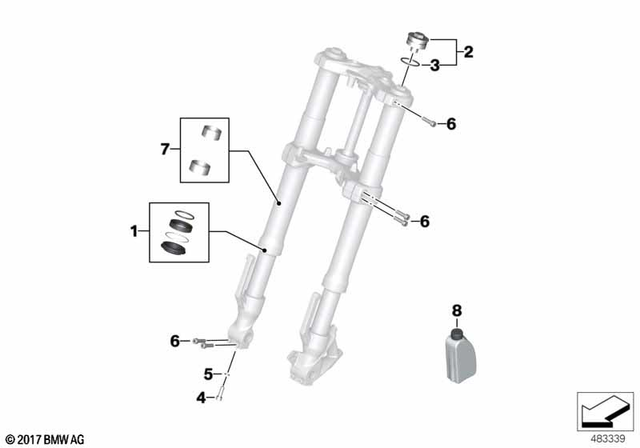 31428566091 - : Cover for BMW-Motorrad Image