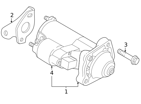 Starter for 2007 Volvo XC70 #0