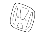75700TA0A00 - Body: Emblem for Honda: Accord, Accord Crosstour, Civic, CR-V, Crosstour, Fit, HR-V Image