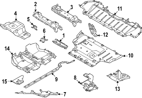 Floor & Rails for 2025 Mini Countryman #0