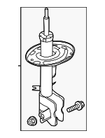 E43021JA0D - : Strut for Nissan Image
