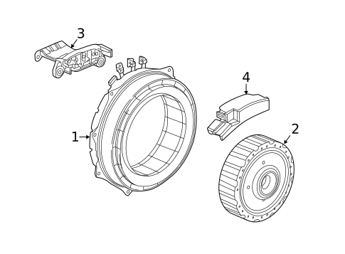 Hybrid Components for 2016 Acura RLX #2