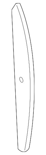 22728964 - Body: Rear Insulator for Chevrolet: Malibu Image