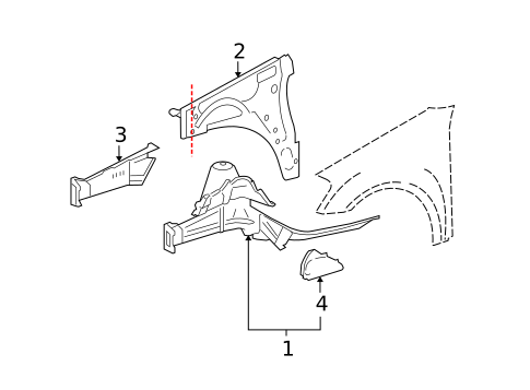 Inner Components for 2009 Mercedes-Benz ML63 AMG #0