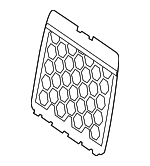 9230200 - Body: Seat Back Panel for Mercedes-Benz: Sprinter 1500, Sprinter 2500, Sprinter 3500, Sprinter 3500XD, Sprinter 4500 Image