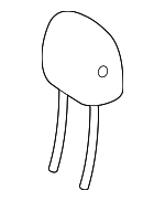 90797017009K49 - Body: Headrest for Mercedes-Benz: Sprinter 1500, Sprinter 2500, Sprinter 3500, Sprinter 3500XD, Sprinter 4500 Image