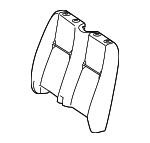 9079240100 - Body: Seat Back Cushion for Mercedes-Benz: Sprinter 1500, Sprinter 2500, Sprinter 3500, Sprinter 3500XD, Sprinter 4500 Image
