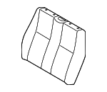 90791063019K45 - Body: Seat Back Cushion Cover for Mercedes-Benz: Sprinter 1500, Sprinter 2500, Sprinter 3500, Sprinter 3500XD, Sprinter 4500 Image