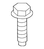 C2S45073 - Exhaust: Exhaust Pipe Bolt for Jaguar: E-Pace, F-Type, I-Pace, X-Type Image