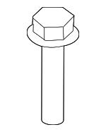 XR857901 - Exhaust: Catalytic Converter Bolt for Jaguar: E-Pace, XF, XFR, XFR-S, XJ, XJR, XJR575 Image