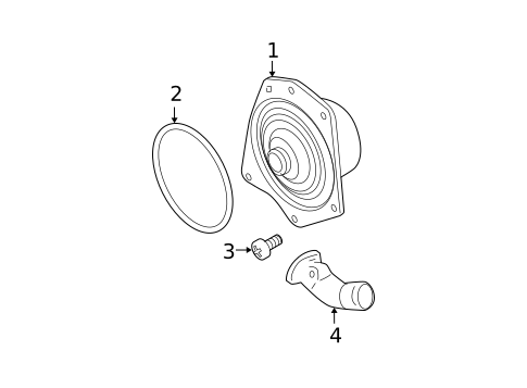 Water Pump for 2007 Dodge Magnum #0