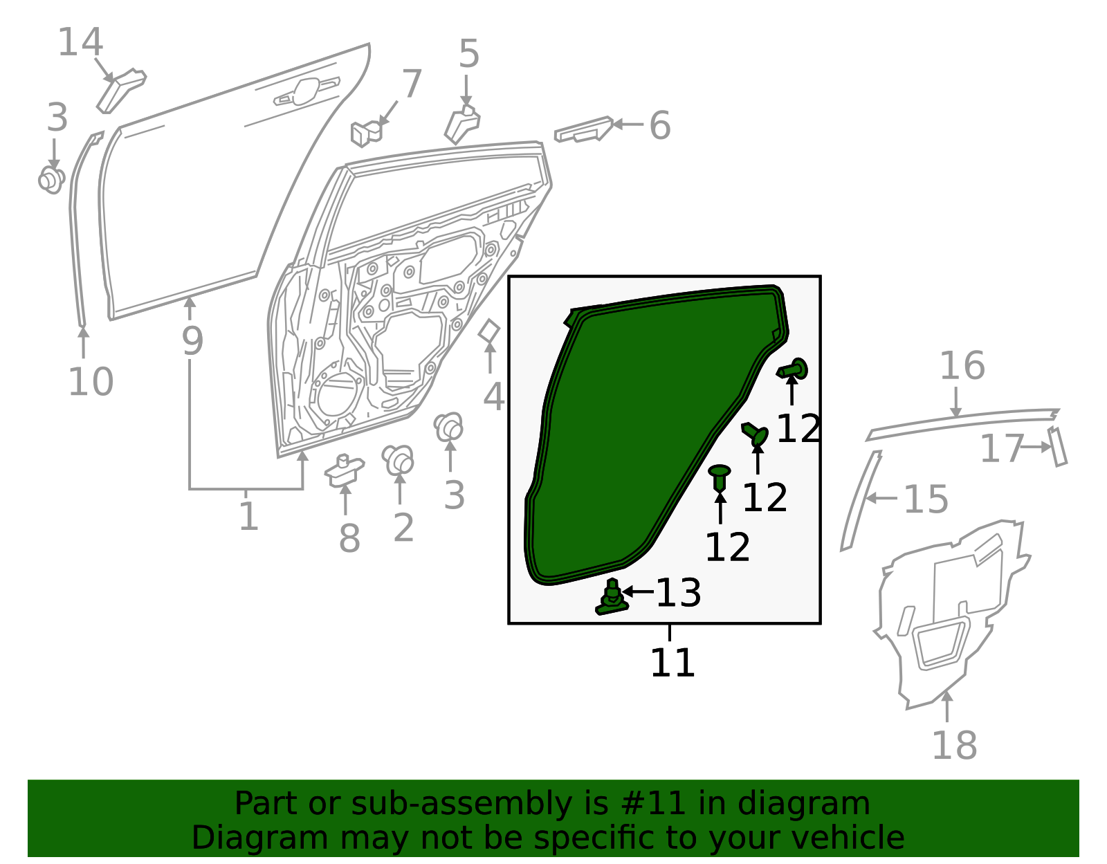 Door Seal – OEM Weatherproofing for a Quieter Ride | AutoNation Parts