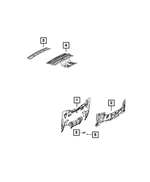 68502427AA - Body Sheet Metal Except Doors: Liftgate Opening Lower Panel for Mopar Image