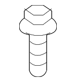 9166160616 - Body: Lower Bracket Bolt for Scion: tC, xA | Toyota: 4Runner, Celica, Echo Image