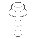 90105A0049 - Body: Seat Bracket Lower Bolt for Scion: xA, xB | Toyota: Echo Image