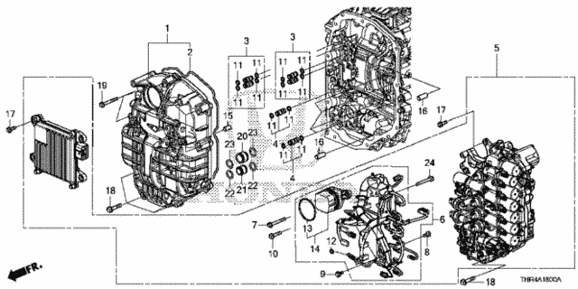 AT Hydraulic Control (10AT) for 2021 Honda Odyssey #0