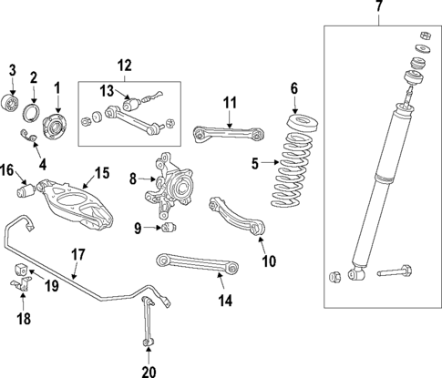 Rear Suspension for 2004 Chrysler Crossfire #0