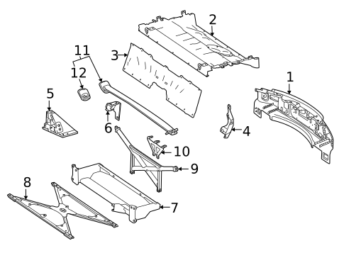 Rear Body for 2017 Mercedes-Benz AMG GT #0