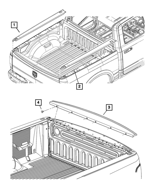 Pickup Box and Fuel Filler Door for 2024 Ram 3500 #8