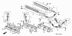 16472P0HA01 - Engine: SEAL RING, INJECTOR (OTSUKA) for Honda Image