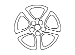 MR594981 - : Wheel, Alloy for Dodge: Stratus Image