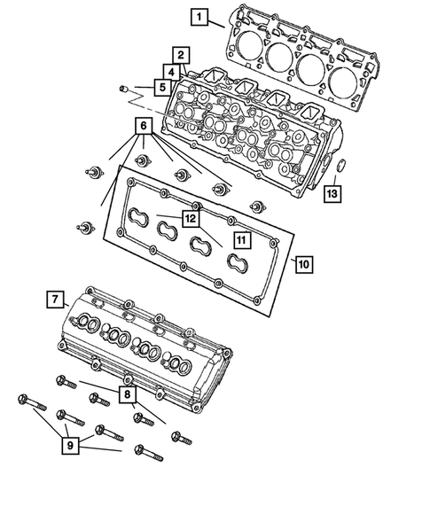 Cylinder Head for 2007 Chrysler 300 #0